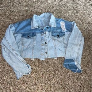 Cropped Jean Jacket